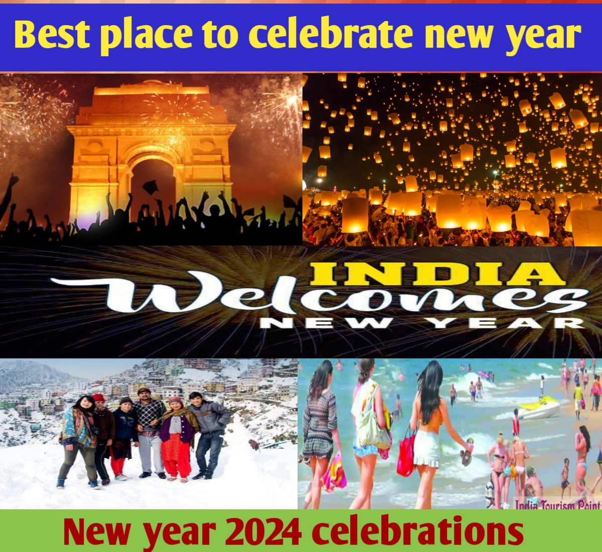 Best place to celebrate new year in india: