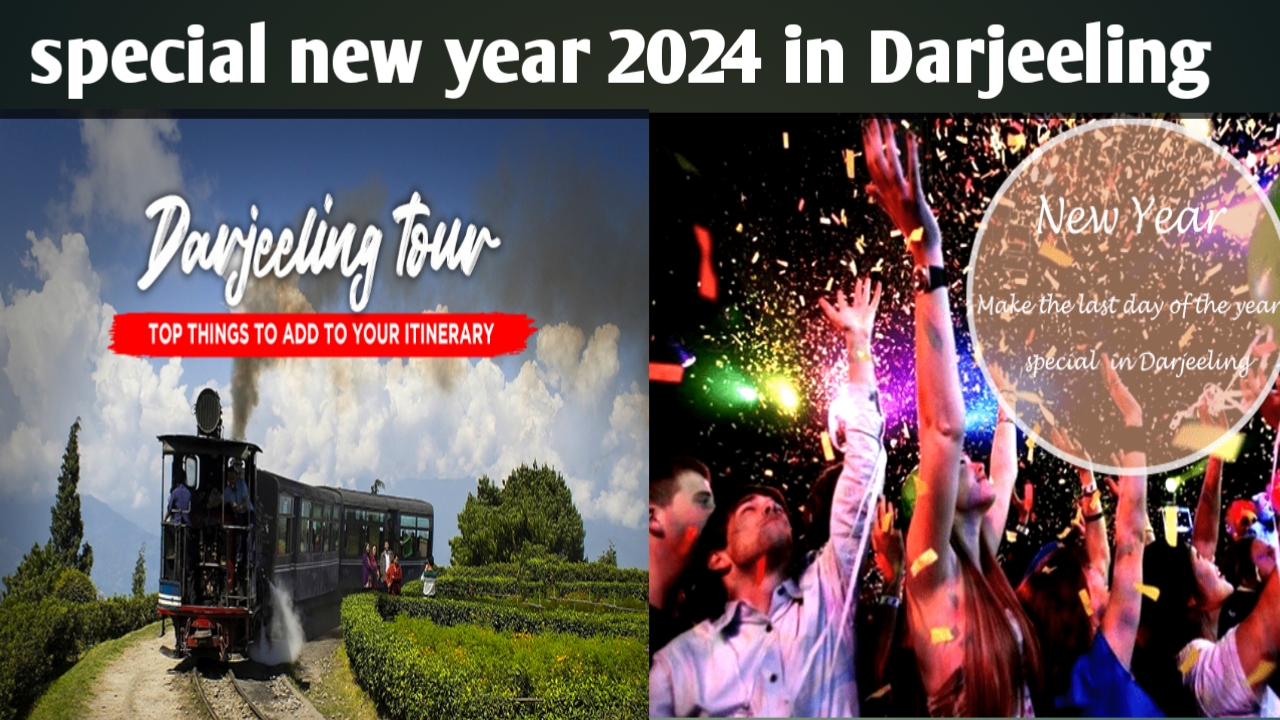 New year 2024 celebration in Darjeeling