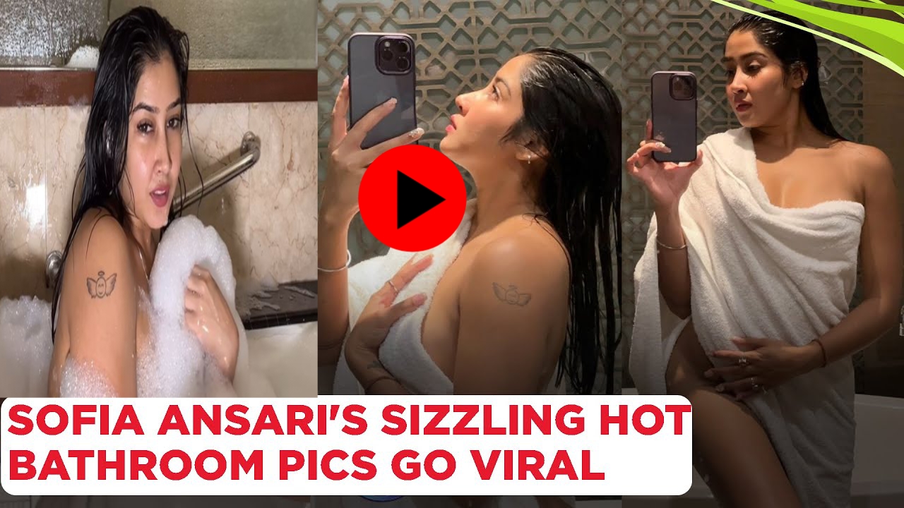 Sofia Ansari Bathroom viral video